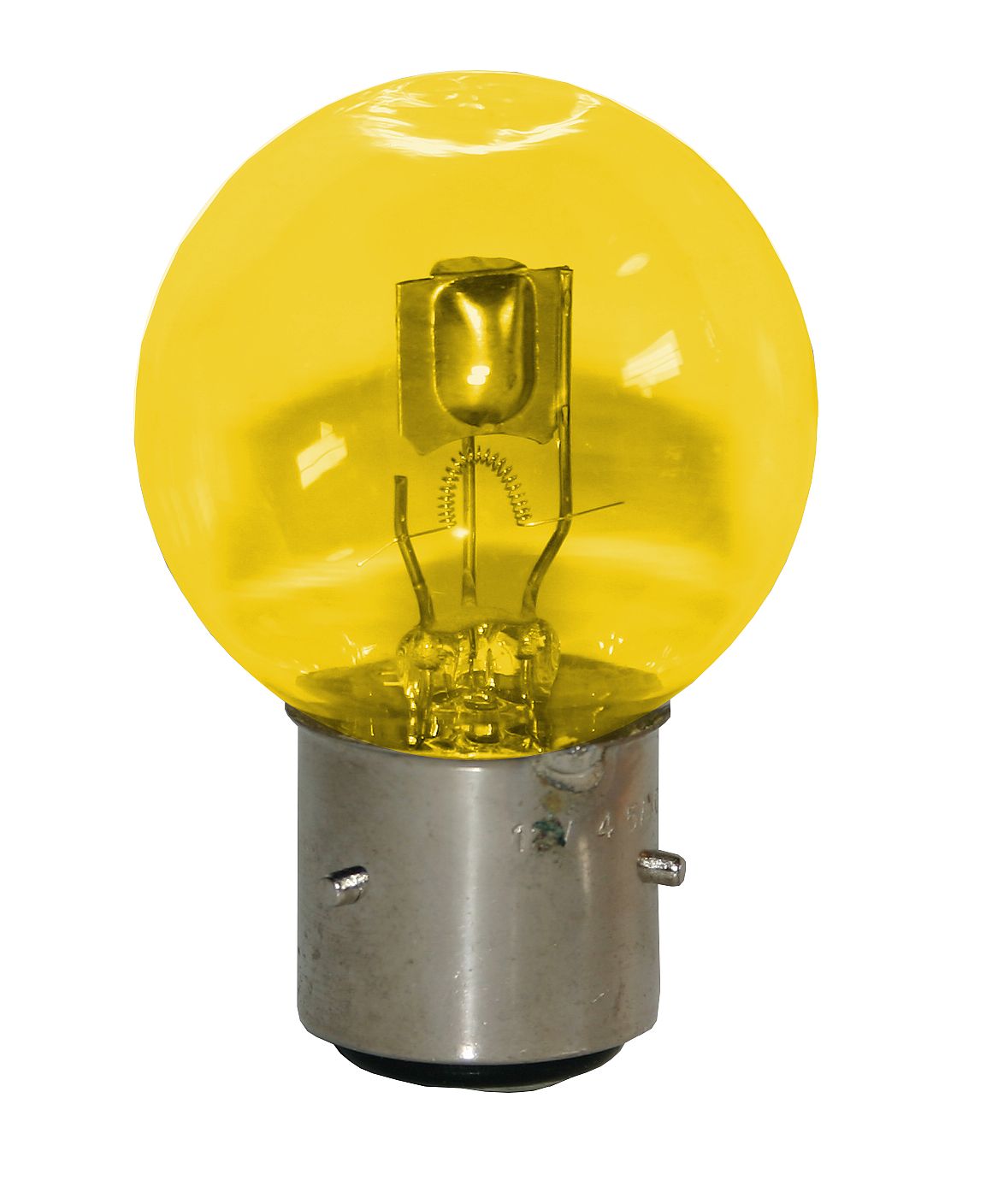 2CV Shop - Scheinwerferbirne Scheinwerferlampe 6V 45/40W -gelb-  französische Dreistiftbirne